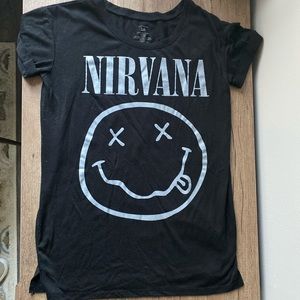 Nirvana babydoll shirt